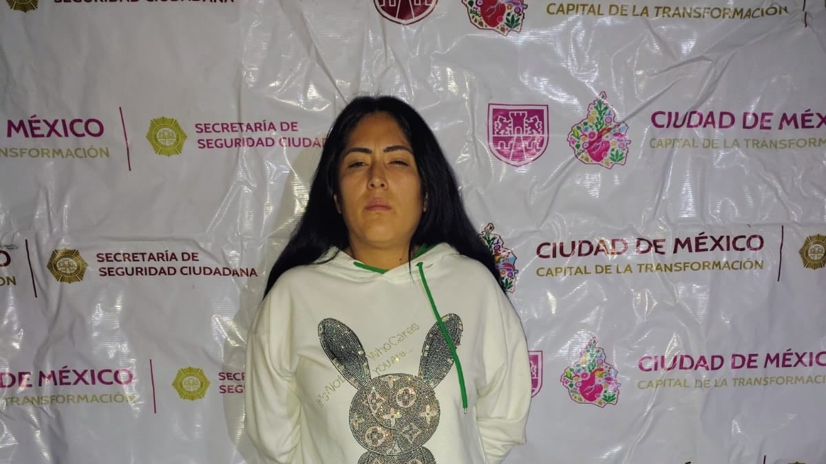 Detienen en CDMX a Tania Danae, novia de “El Daza”, por vínculos con La Unión Tepito
