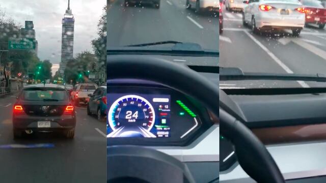 Marcelo Ebrard prueba el Quantum en la CDMX/capturas de video