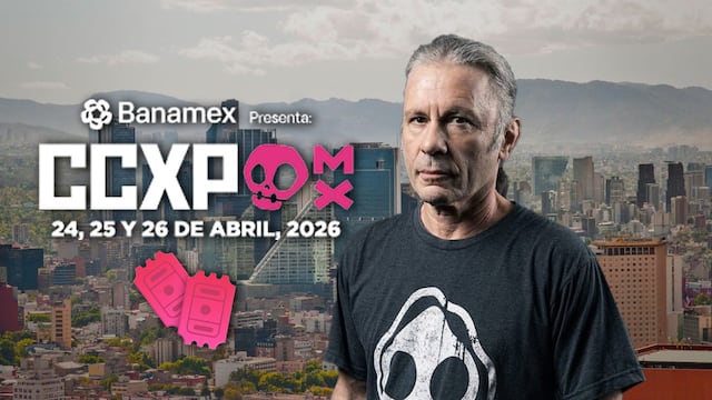 Bruce Dickinson de Iron Maiden estará en la CCXPMX26