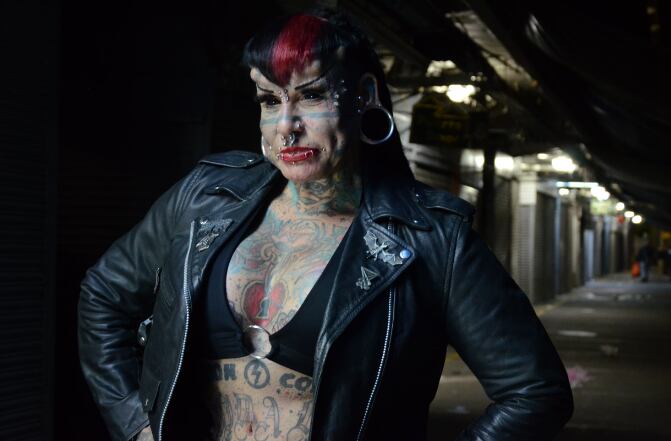 María José Cristerna, la vampira mexicana