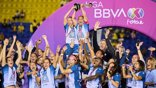 Una a una las campeonas de la Liga MX Femenil; Pachuca entra al selecto grupo