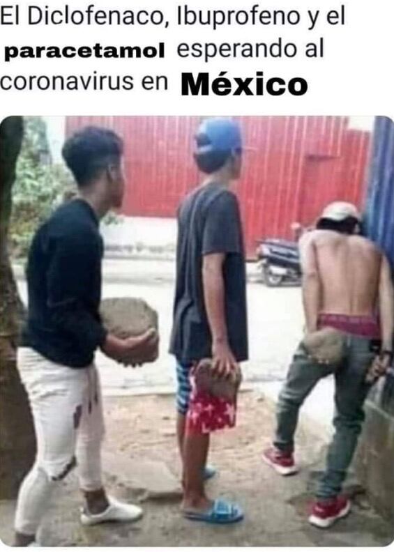 Memes coronavirus México.