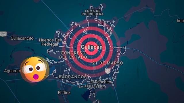 Sismo sorprende a Culiacán, Sinaloa