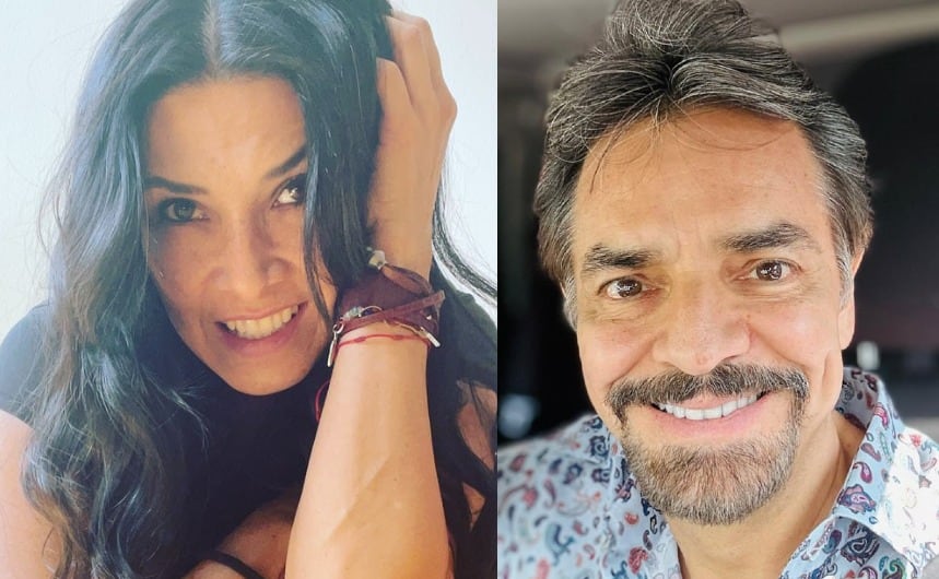 Dalilah Polanco y Eugenio Derbez