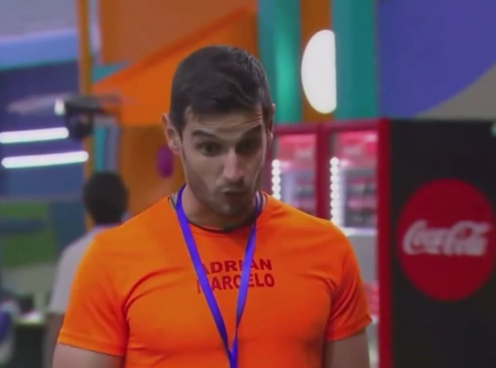 Adrián Marcelo en discusión con Gala Montes en La Casa de los Famosos México 2024.