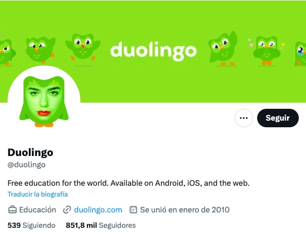Duolingo y Dua Lipa