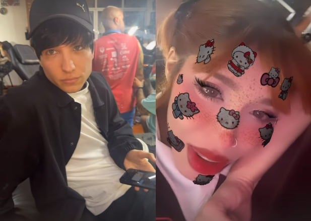 Yeri Mua y Cry se hacen un tatuaje juntos