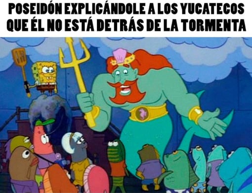 El huracán Beryl desata los memes de Poseidón vs Chaac