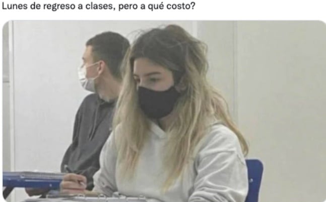 Meme del regreso a clases