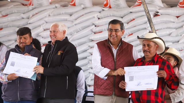 Sergio Salomón inicia Entrega de Insumos del Programa de Fertilizante para el Bienestar