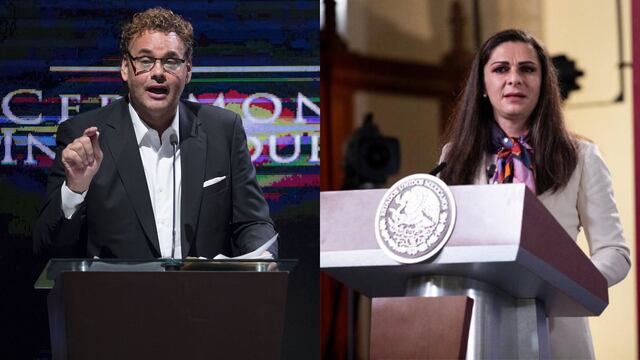 David Faitelson y Ana Guevara.