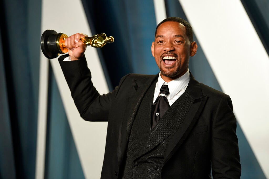 Will Smith obtiene Oscar 2022 como 'Mejor Actor'.