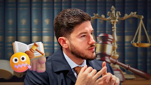 Samuel García, gobernador de Nuevo León, se niega a hablar sobre su juicio político