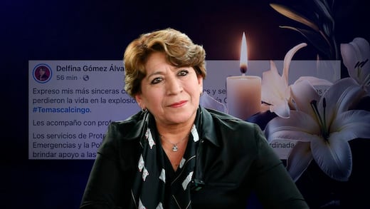 Delfina Gómez envía condolencias a familias de víctimas de explosión en Temascalcingo