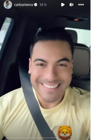 Carlos Rivera está emocionado por la llegada de León y asegura que “Leoncito trae torta bajo el brazo”