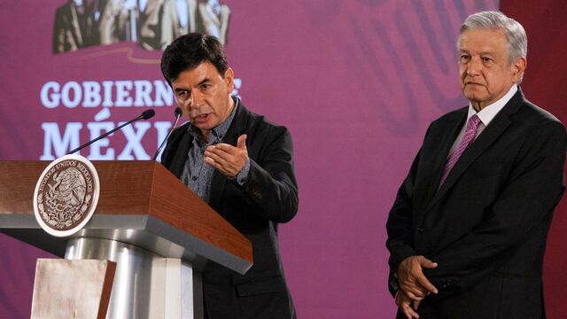 Jesús Ramírez, vocero de Presidencia explicando la respuesta al INAI