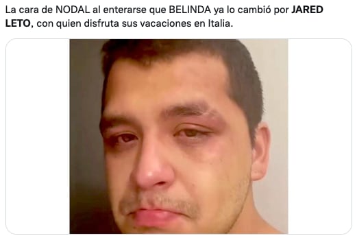 memes de Jared Leto y Belinda