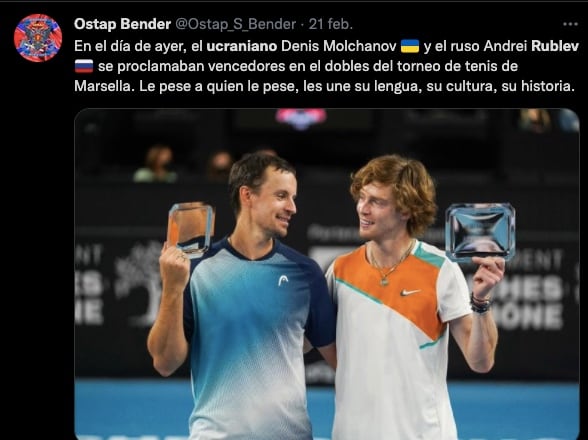 Denis Molchanov y Andrey Rublev