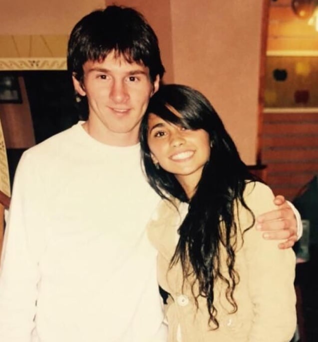 Leo Messi y Antonela Roccuzzo