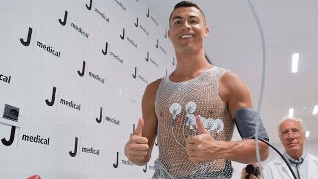 Cristiano superó los exámenes médicos de la Juve sin dificultades.