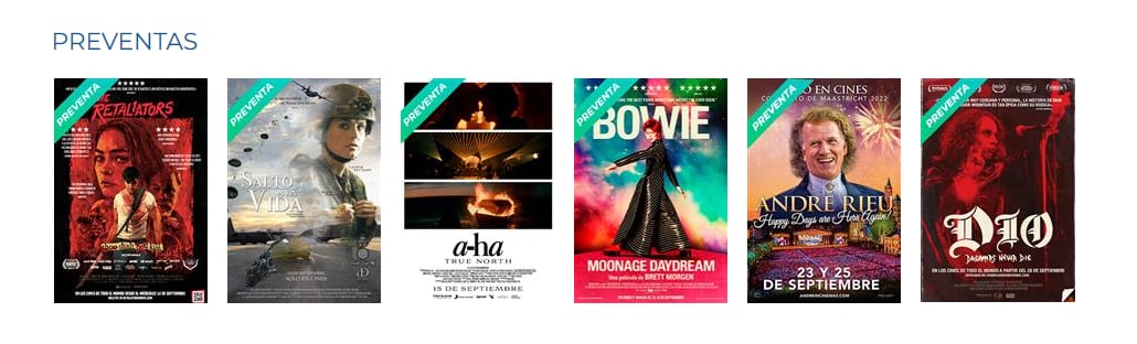 Cinépolis sin preventas de Evangelio 3.0+1.0