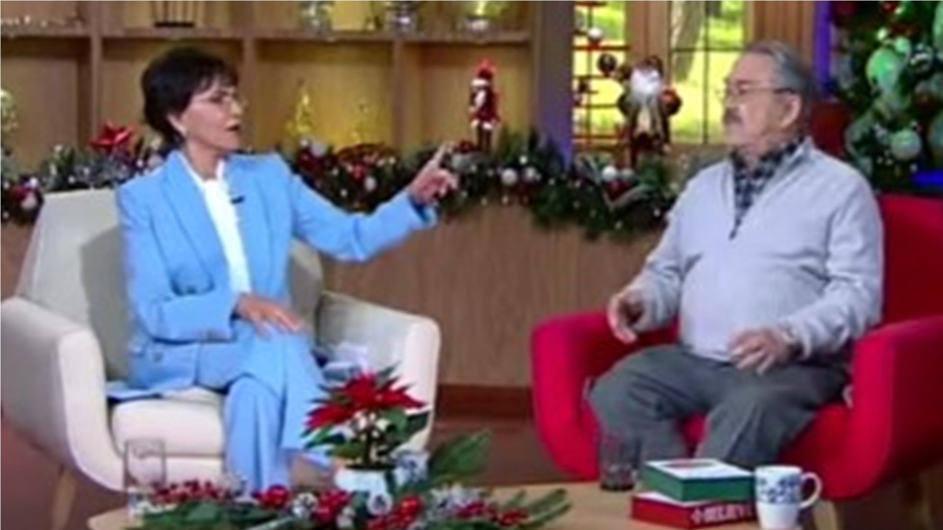 Pedro Sola y Pati Chapoy