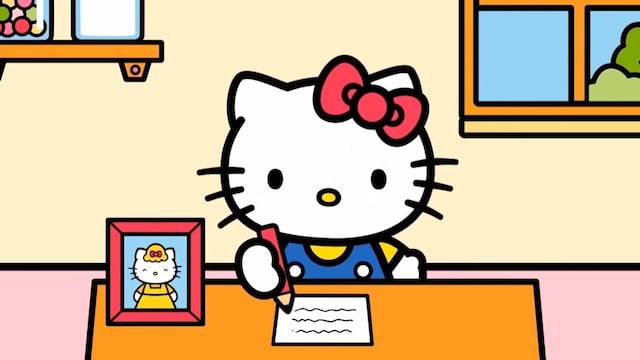 Hello Kitty le escribe un poema a mamá
