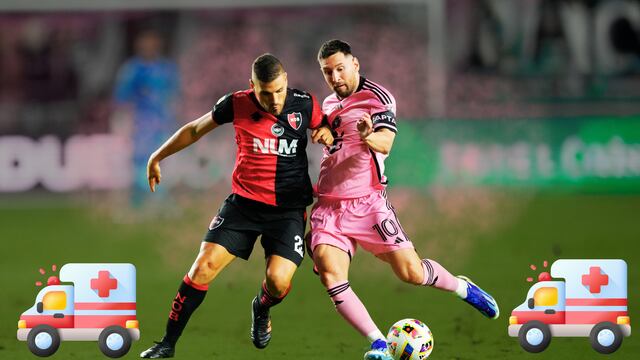 Lionel Messi agredió a jugador del Newell's Old Boys