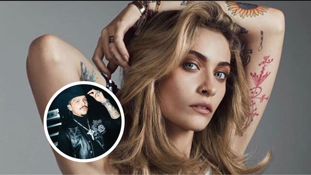Paris Jackson confiesa ser admiradora de la música de Christian Nodal