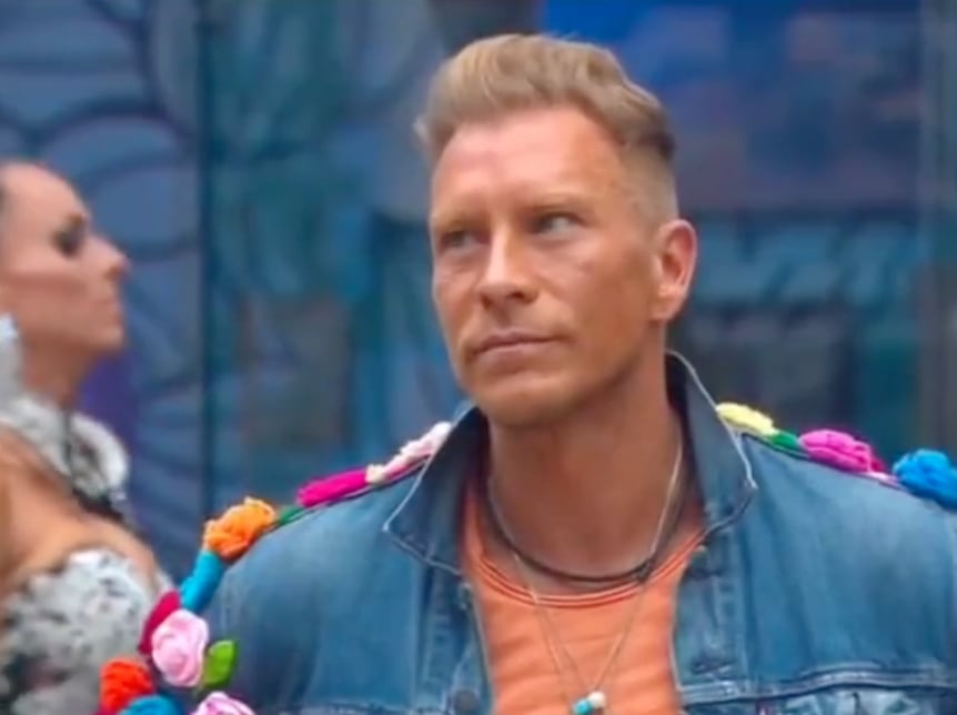 Salvador Zerboni enojado, La Casa de los Famosos 2