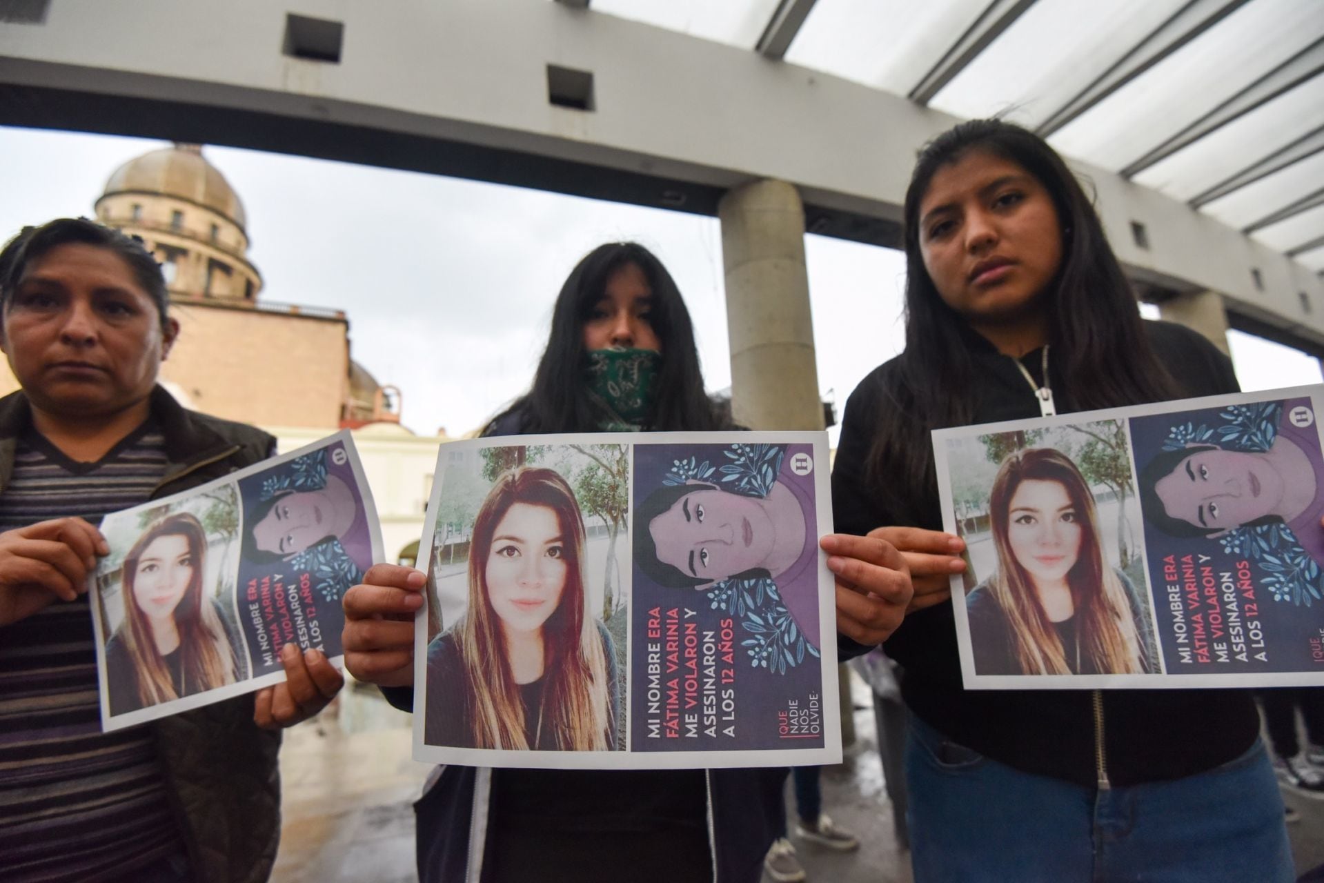 Protesta por el feminicidio de Ingrid Escamilla