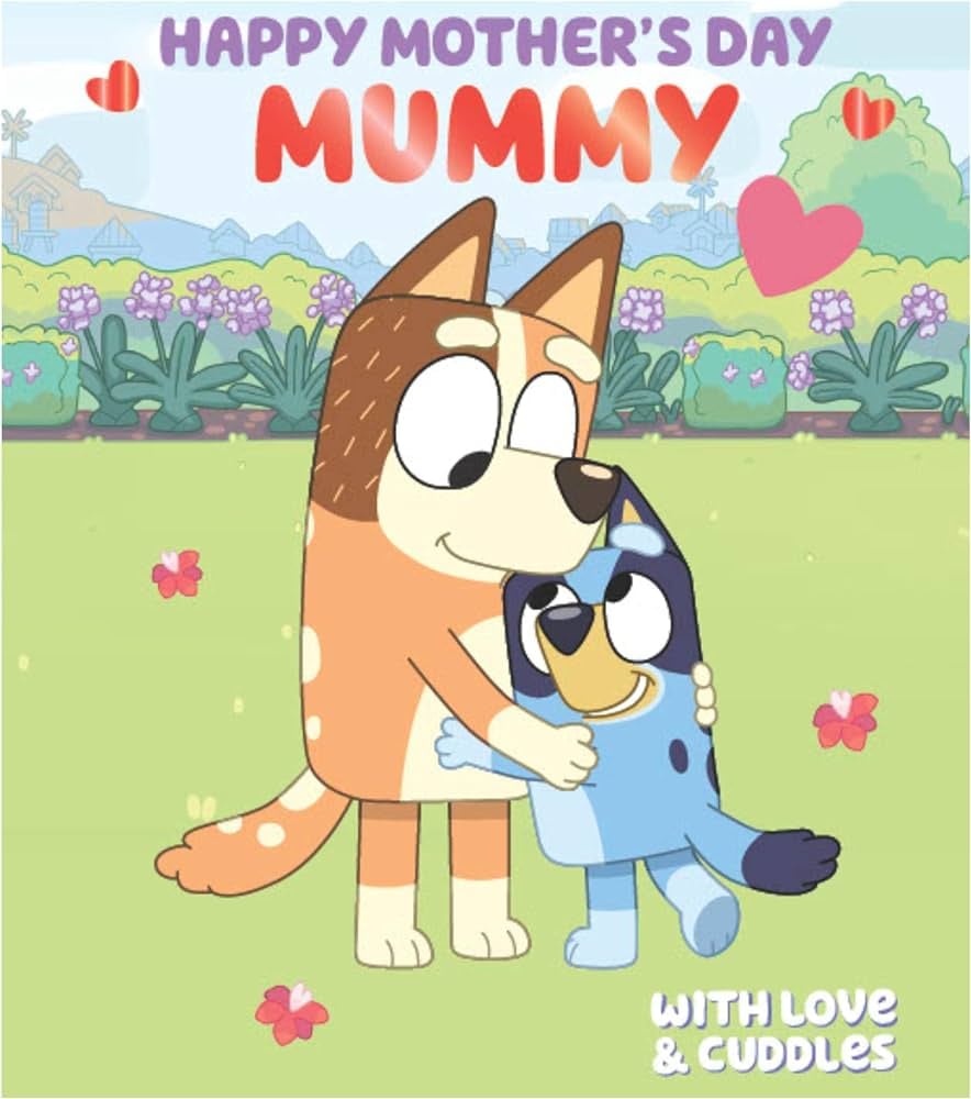 Tarjetas de Bluey para el Día de las Madres: 5 bonitos diseños para imprimir