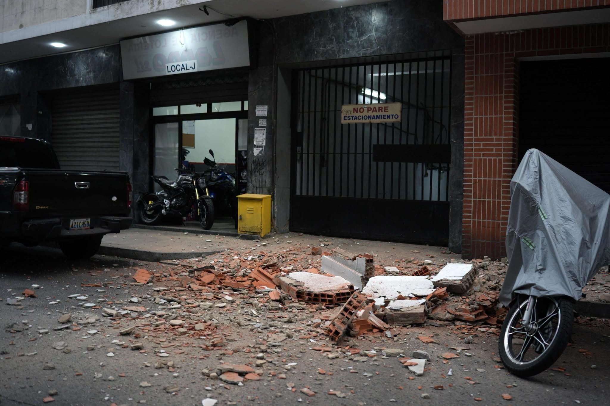 Impactantes imágenes tras el terremoto de 7.1 en Venezuela