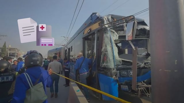 Semovi actualiza estado de lesionados por choque de trolebús en Chalco