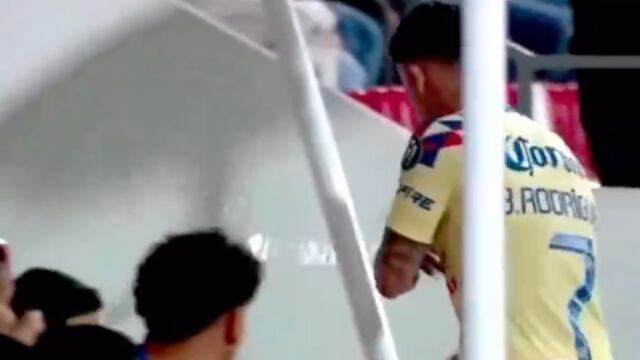 Brian Rodríguez y su berrinche con Club América