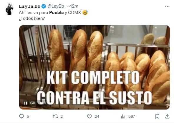 Memes por el sismo de hoy 7 de diciembre