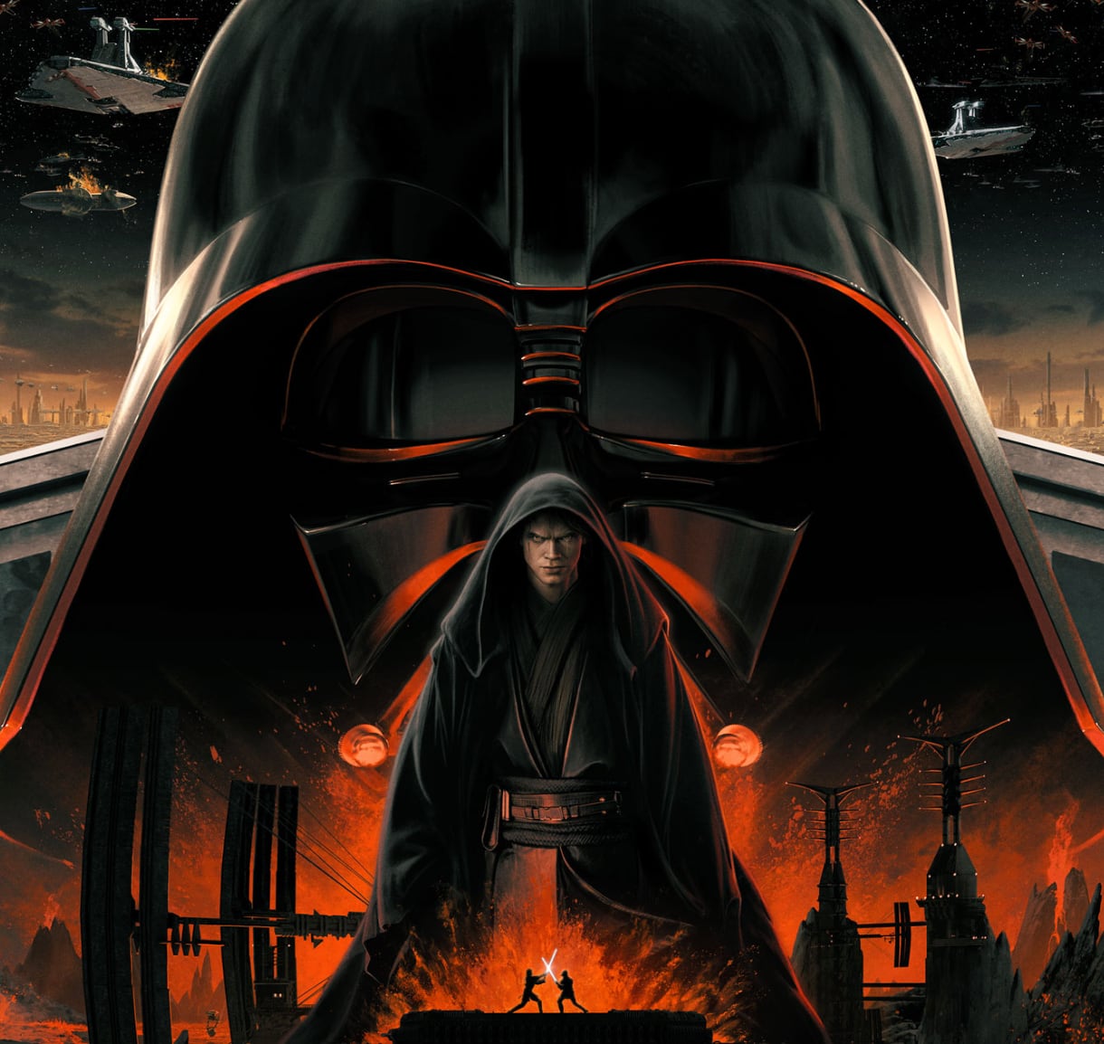 Star Wars: Episodio III La venganza de los Sith revela primer póster por 20 aniversario