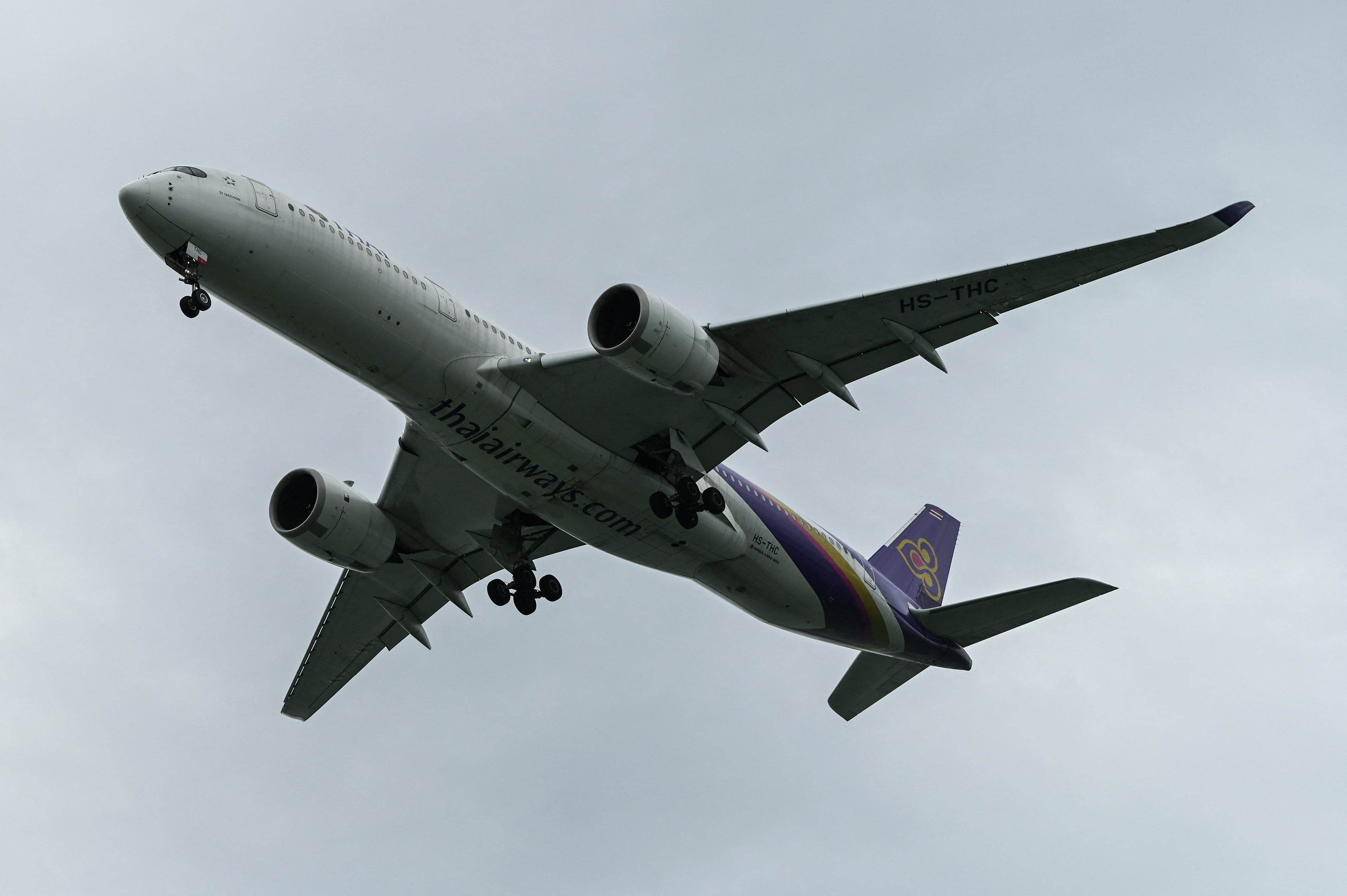 Avión de Thai Airways