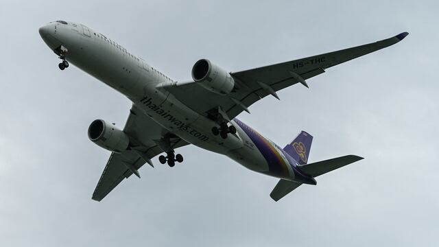 Avión de Thai Airways