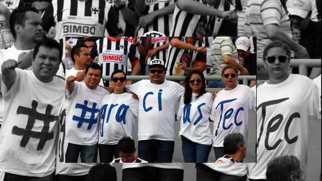 #GraciasTec: Afición de Rayados se despide de su estadio