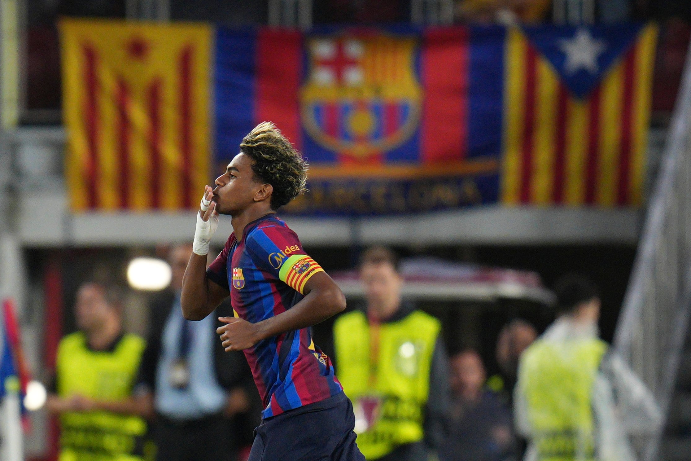 Lamine Yamal aportó un gol en el triunfo del FC Barcelona