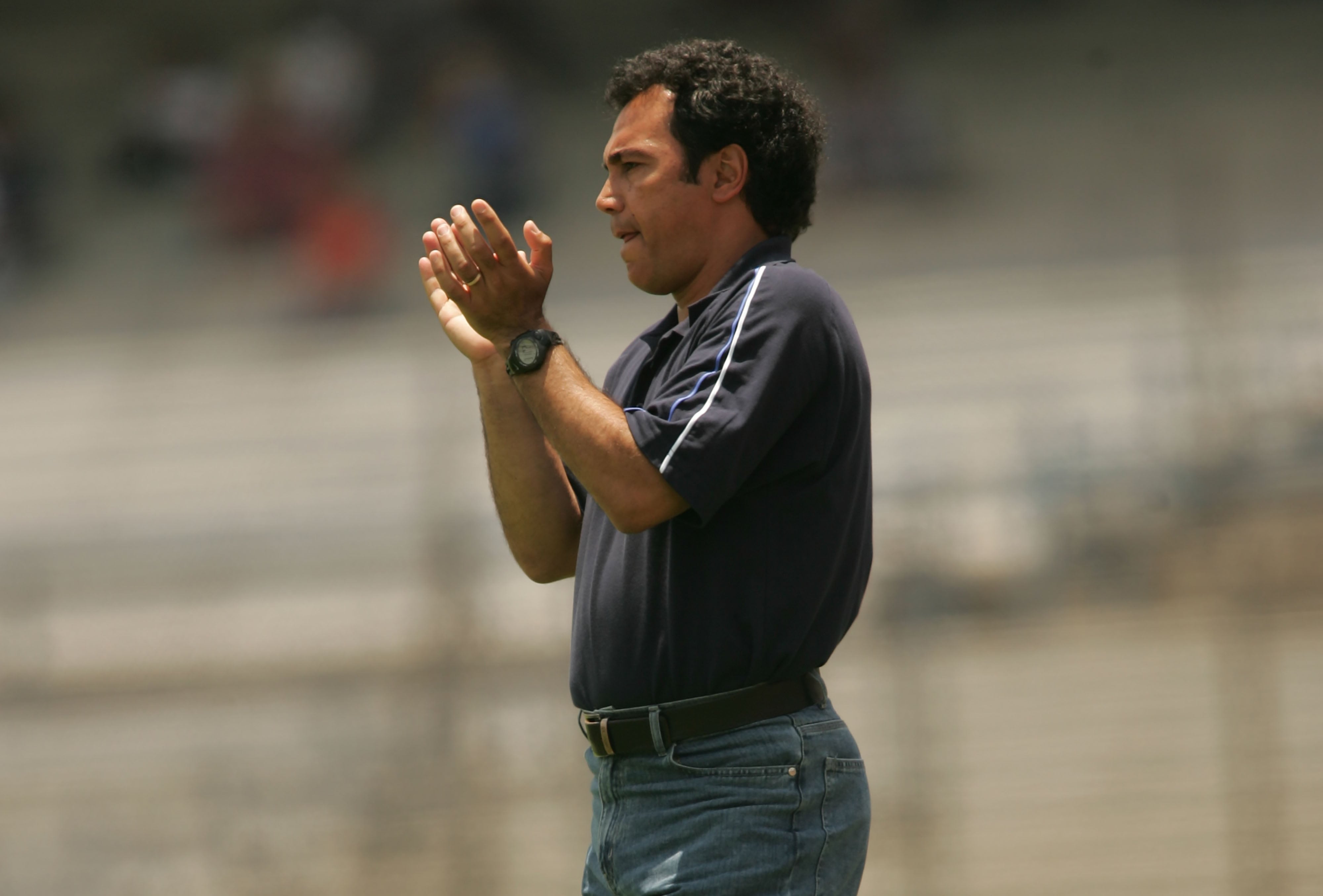 Hugo Sánchez con los Pumas