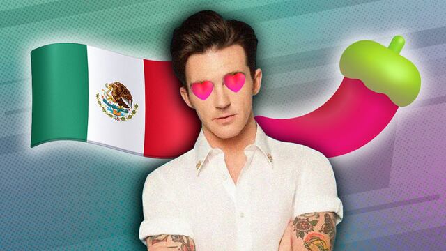 Drake Bell quedó encantado con el chile mexicano