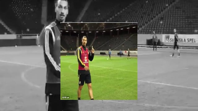 VIDEO: Espectacular gol de Zlatan Ibrahimovic con la selección sueca