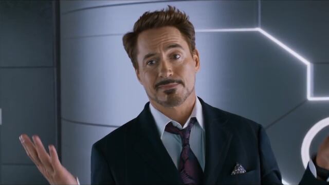Robert Downey Jr como Tony Stark