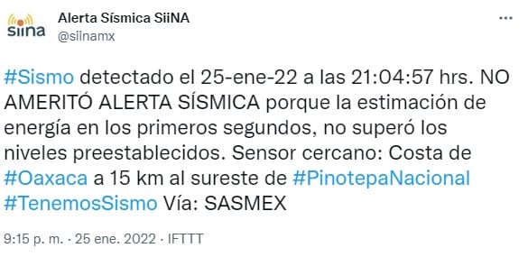Sismo en Oaxaca