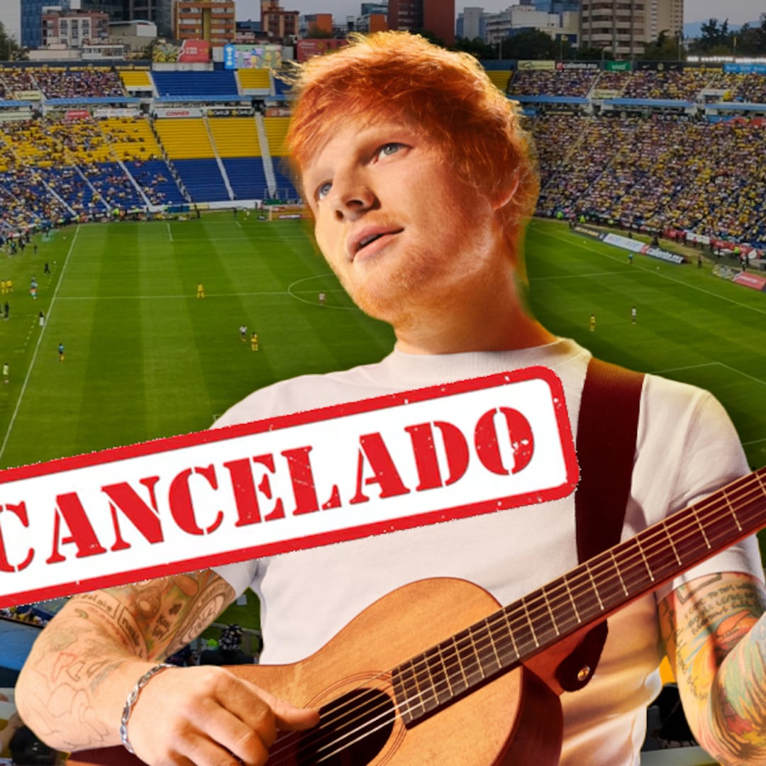 Ed Sheeran cancela su segundo concierto del 12 de diciembre en CDMX