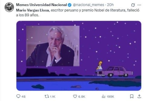 Memes de Mario Vargas Llosa y Gabriel García Márquez