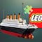 VIDEO: Así luce el hundimiento del Titanic hecho con 38 mil piezas de LEGO