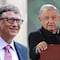 Bill Gates dio un consejo a AMLO en febrero del 2021 ¿lo tomó en cuenta?